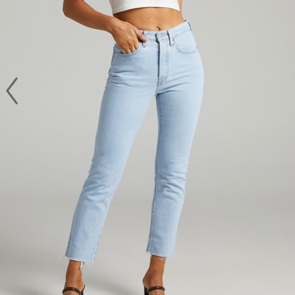 Levi's Denim - LEVI'S Premium 501 Original Cropped Jean Samba Goal {HH30}